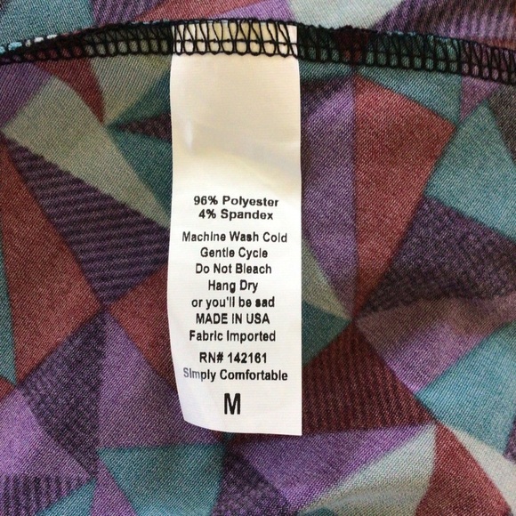 LuLaRoe Geometric Print Skirt - Size Medium - Picture 6 of 6